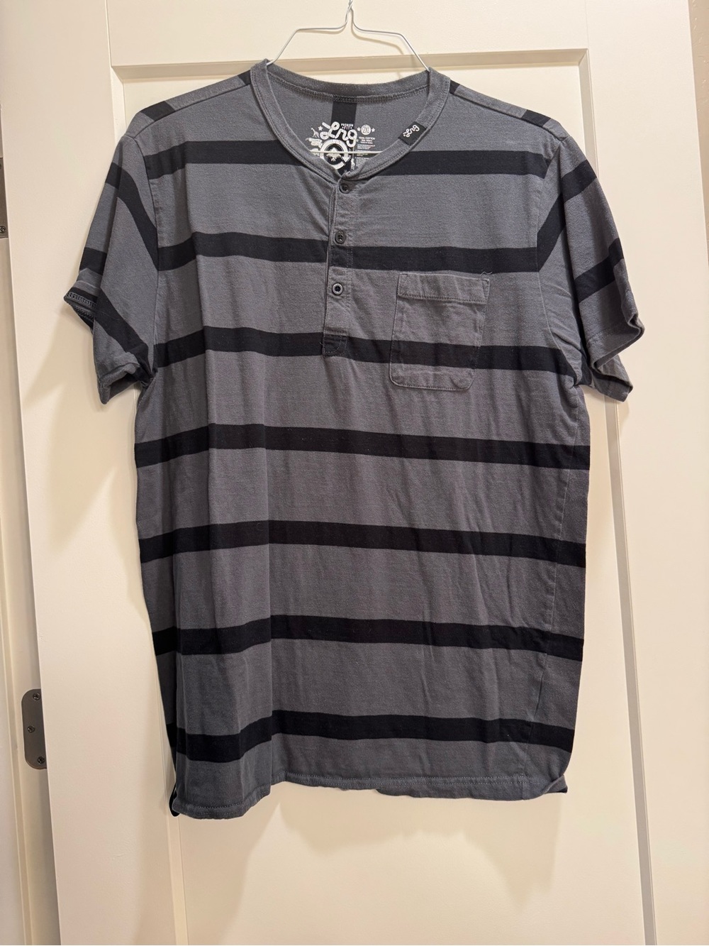 Lifted Research Group Vintage Henley Shirt